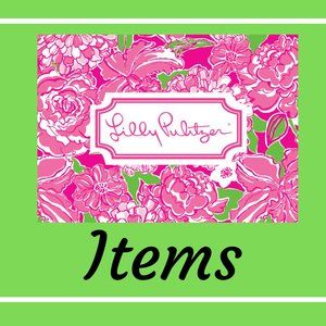 Lilly Pulitzer Items